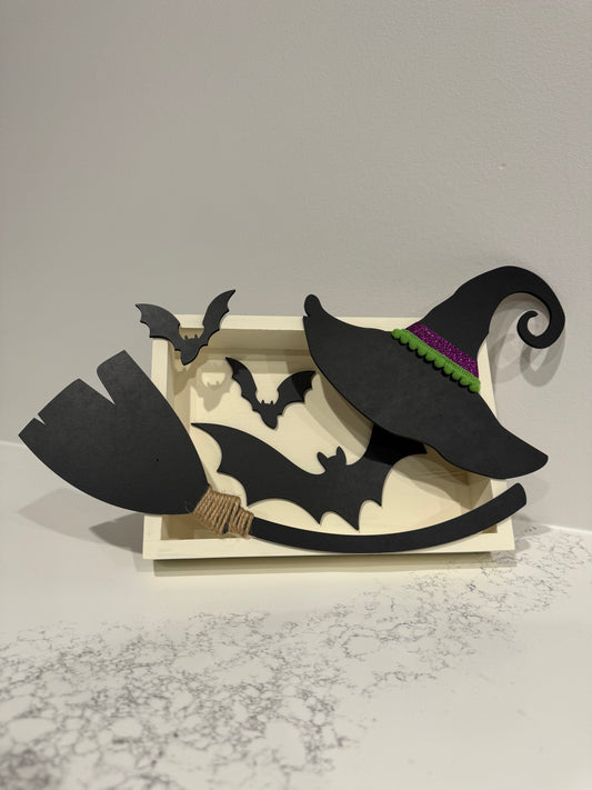 10” Witch Hat Table Box