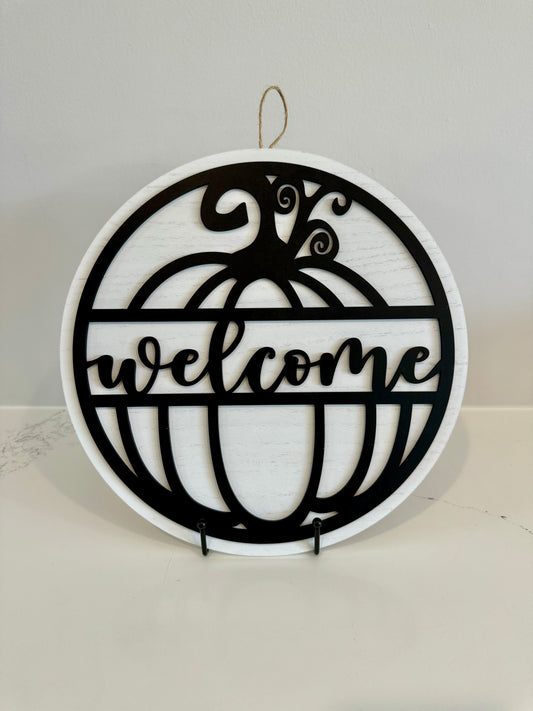 12" Welcome Door/Wall Hanger