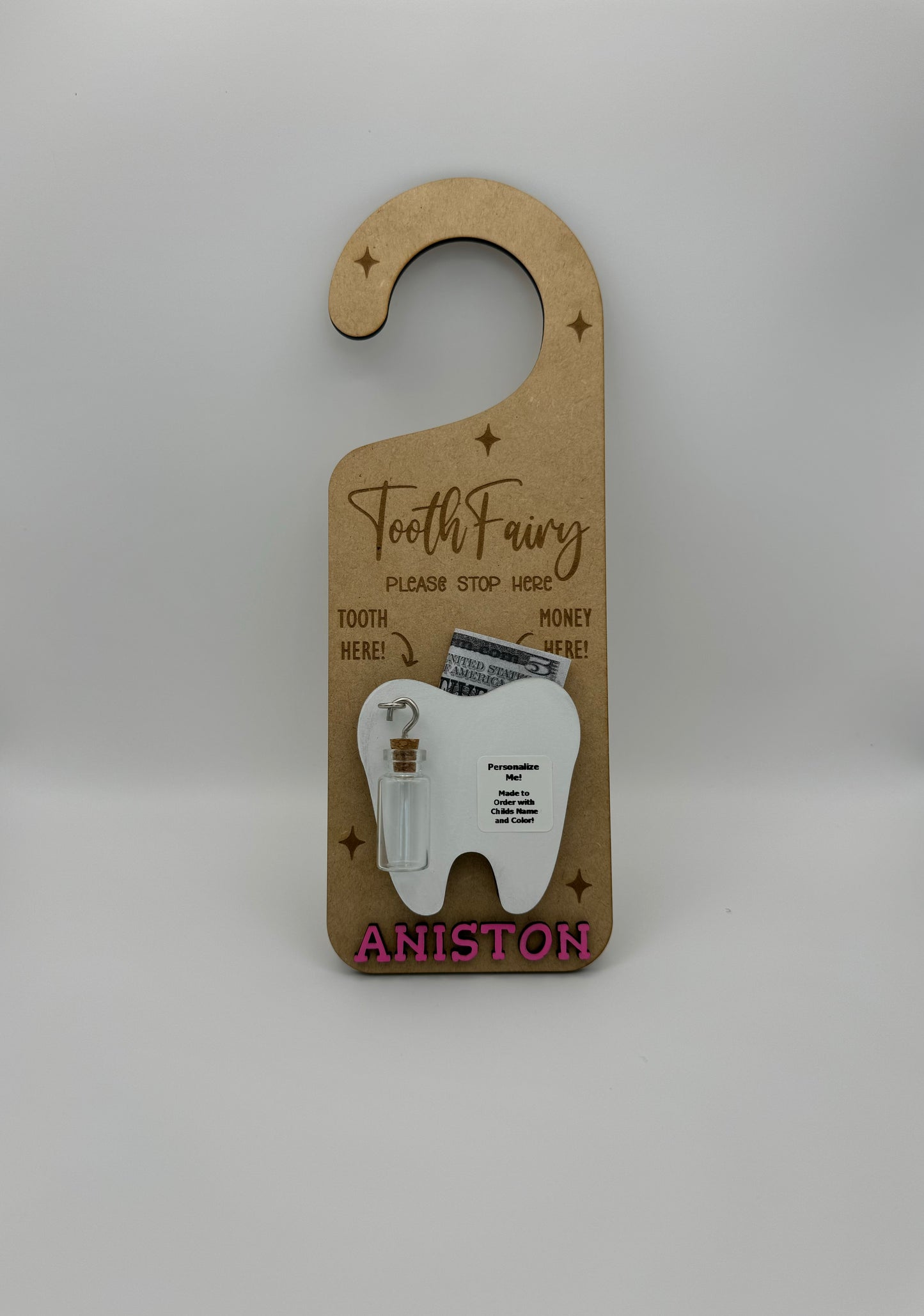 8” Tooth Fairy Door Hanger