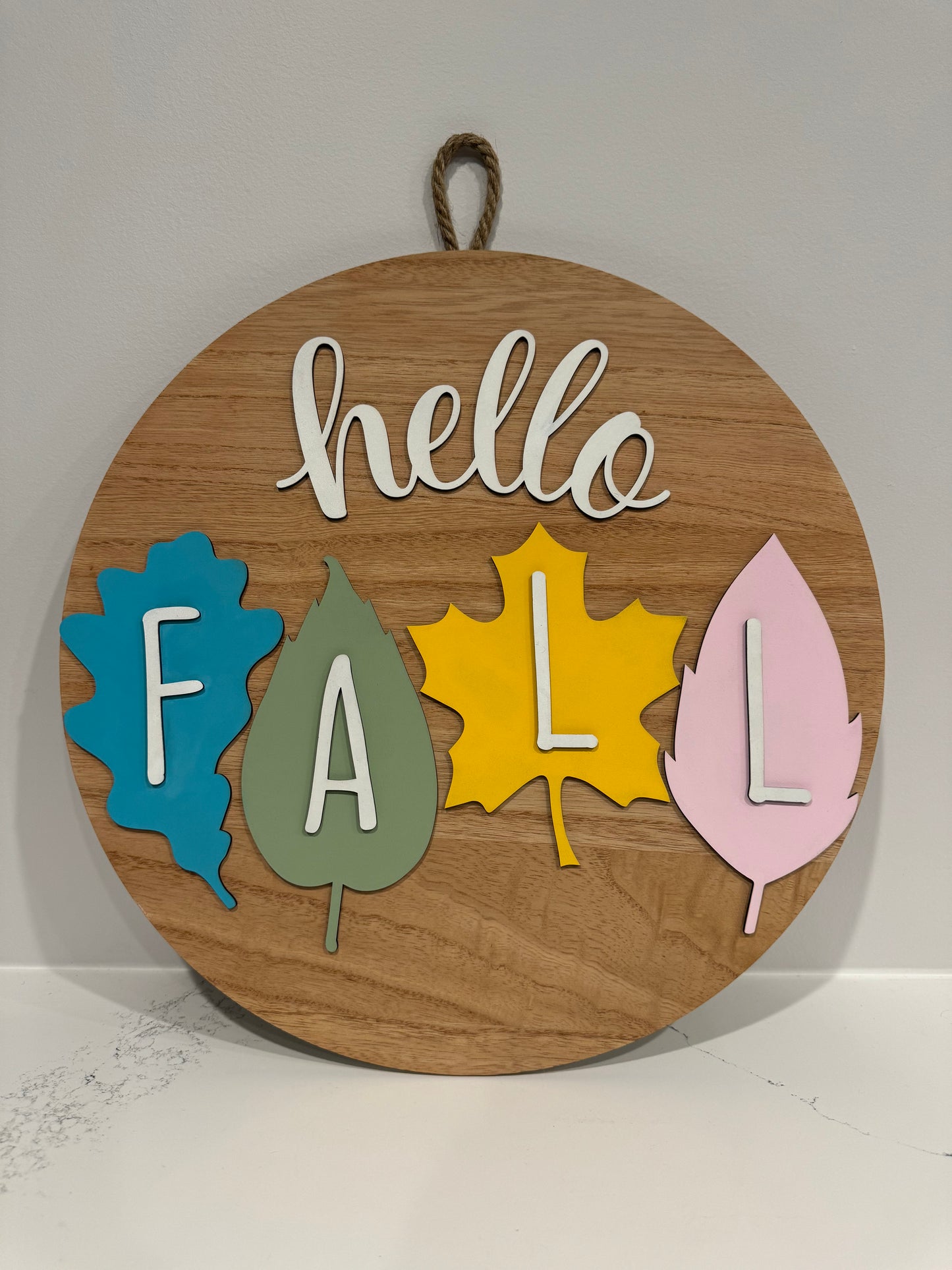 18" Hello Fall Front Door/Wall Hanger