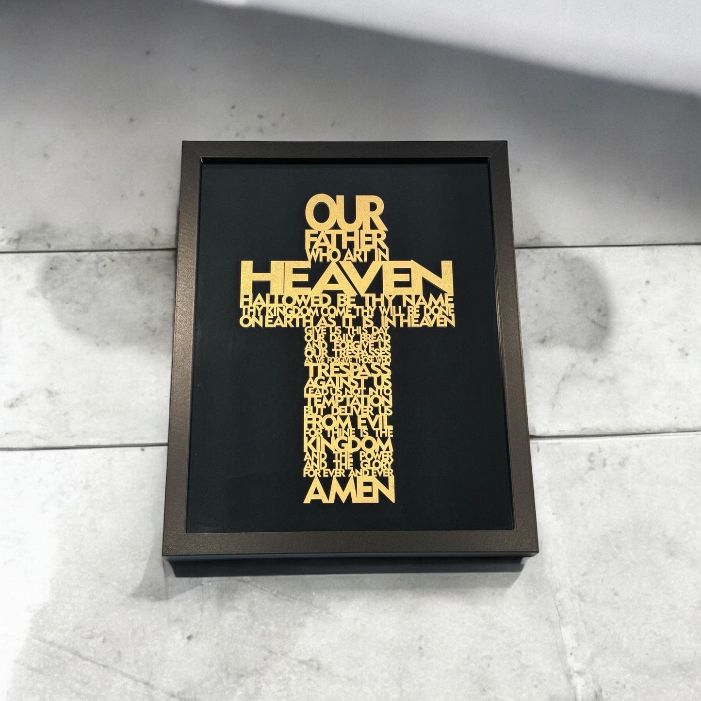 Lord’s Prayer in Frame
