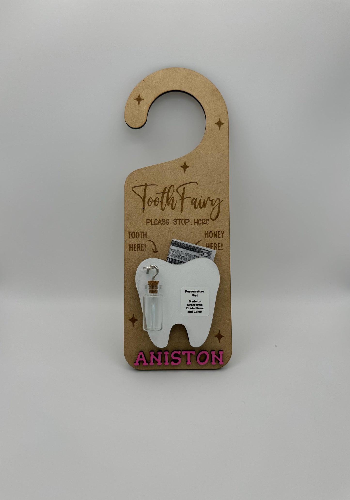 Tooth Fairy Door Hanger No Personalization