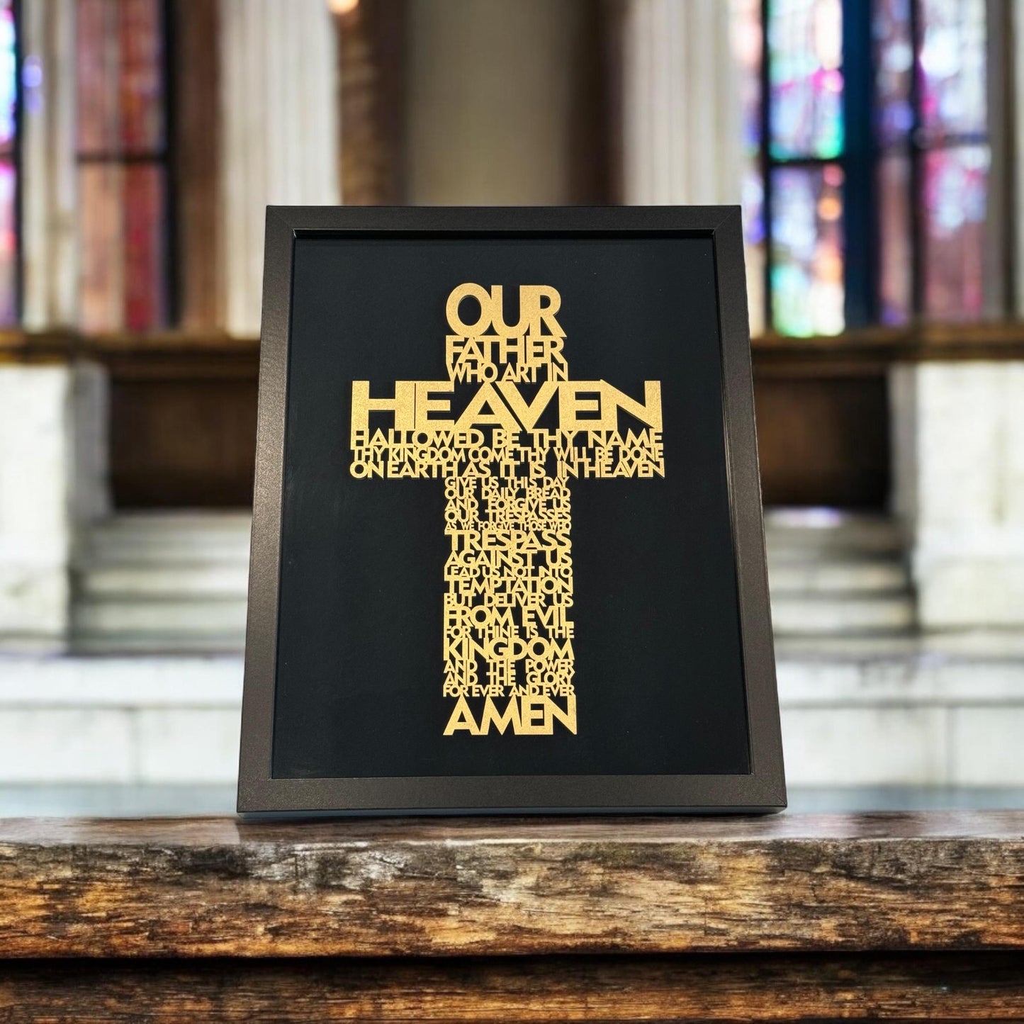 Lord’s Prayer in Frame