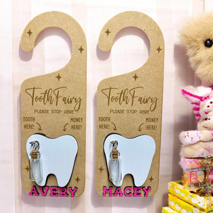 Tooth Fairy Door Hanger No Personalization